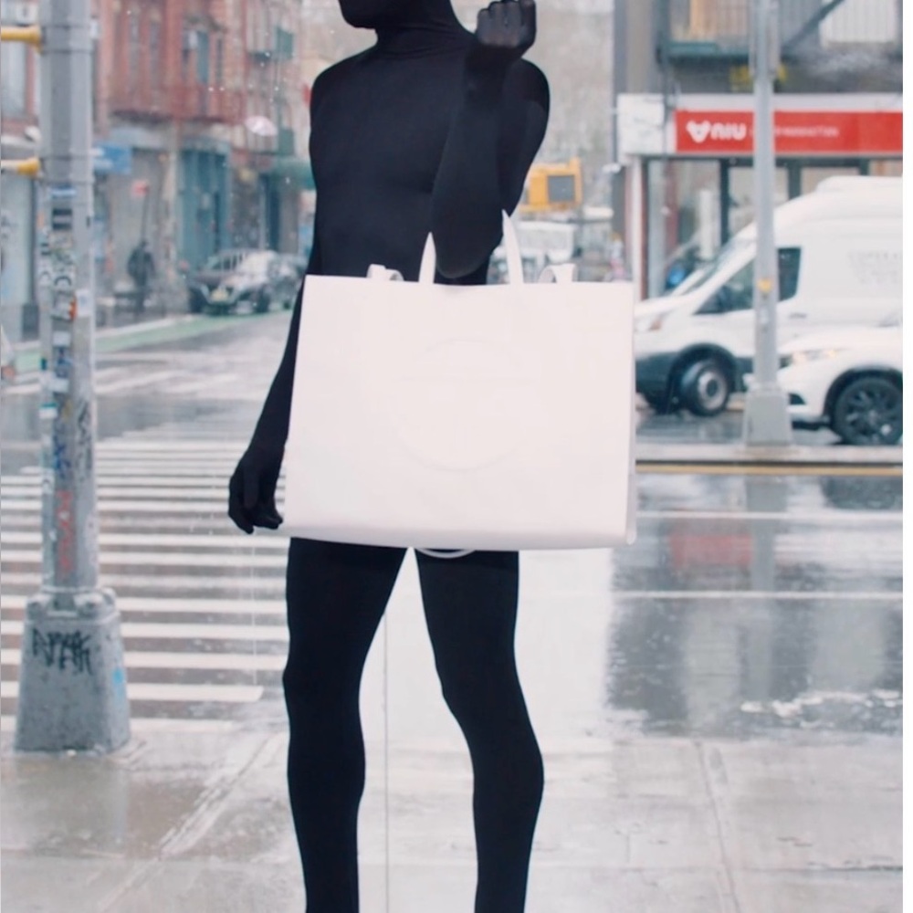Telfar Burgundy Tote Bag - Picture 5 of 5